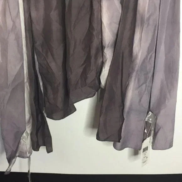 Eileen Fisher Tie Dye Organic Cotton Blend Scarf - Picture 3 of 6